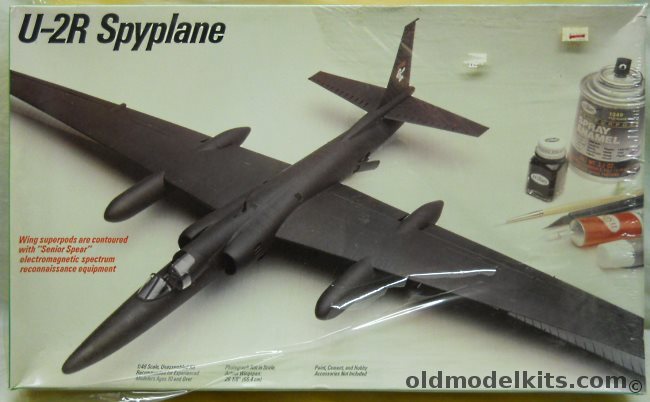 Testors 1/48 Lockheed U-2R Spyplane, 508 plastic model kit